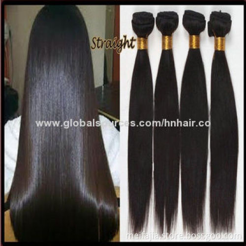5A-grade Virgin Brazilian Hair Weft, Customized Styles are Accepted, Available in Various Colors